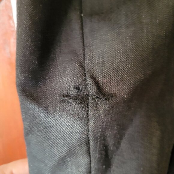 Pendleton Womens Petite Wool Blazer Jacket Charcoal Gray Button Front Size 10 - Picture 6 of 7